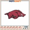 Arkansas Razorback Embroidery Design in Multiple Sizes and Formats