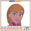 Anna Embroidery Design 4x5x7 Inch