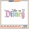 Disney Embroidery Design 4x5x7 inch