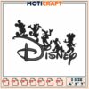 Disney Characters Embroidery Design