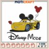 Disney Cars Embroidery Design - 3 Sizes 1 Disney Cars Embroidery Design 3 Sizes