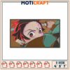 Demon Slayer Tanjiro Embroidery Design 1 Demon Slayer Tanjiro Embroidery Design