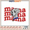 Dalmatian Mama Embroidery Design 2 Dalmatian Mama Embroidery Design