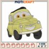 Cute Yellow Car Embroidery Design for Kids Projects 4 5 7 Sizes 1 Cute Yellow Car Embroidery Design for Kids Projects 4 5 7 Sizes