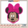 Cute Minnie Mouse Embroidery Design for DIY Projects 4 5 7 Inch 2 Cute Minnie Mouse Embroidery Design for DIY Projects 4 5 7 Inch