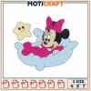 Cute Minnie Mouse Embroidery Design Pattern for All Sizes 2 Cute Minnie Mouse Embroidery Design Pattern for All Sizes