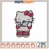 Cute Kitty Embroidery Design for Crafting Projects in Three Sizes 2 Cute Kitty Embroidery Design for Crafting Projects in Three Sizes