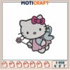 Cute Hello Kitty Fairy Embroidery Design for Crafting Projects 2 Cute Hello Kitty Fairy Embroidery Design for Crafting Projects
