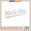 White sox symbol embroidery, chicago white sox score​​ embroidery