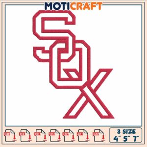 White chicago sox embroidery, chicago white sox news​ embroidery