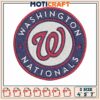 Washington national logo embroidery, washington baseball embroidery 1 Washington national logo embroidery, washington baseball embroidery