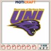 Uni northern panther purpil embroidery, football panther​​​ embroidery