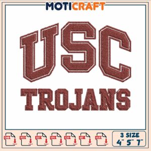 Trojans logo football embroidery, usc trojans football tickets​ embroidery