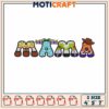 Toy story mama embroidery, toy story 4 cast embroidery 1 Toy story mama embroidery, toy story 4 cast embroidery
