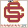 The symbol trojans embroidery, ualr trojans baseball​ embroidery