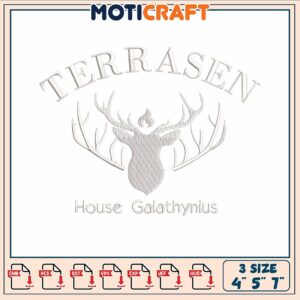 Terrasen drawing art embroidery, bella terra movies​ embroidery