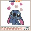 Stitch face valentine embroidery, lilo and stitch movies embroidery 1 Stitch face valentine embroidery, lilo and stitch movies embroidery