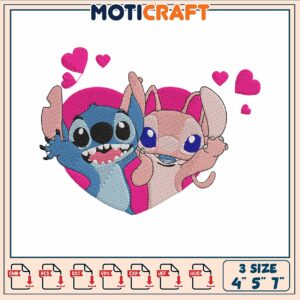 Stitch angel embroidery, pictures of stitch​​​ ​embroidery