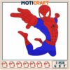 Spider man fly embroidery, new spiderman movie​ embroidery