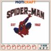 Spider man est 1962 embroidery, spiderman costume​ embroidery