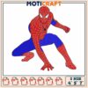 Spider man cool embroidery, spiderman movie​​​ embroidery
