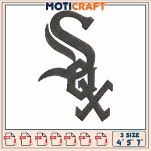 Sox white symbol embroidery, chicago white sox jersey​​ embroidery