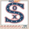 Sox white star embroidery, chicago white sox cap​ embroidery