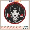 Sks hundesport embroidery, skull drawing​​​​ embroidery