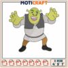 Shrek disney embroidery, shrek cartoon characters​​ ​embroidery
