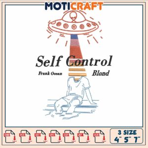 Self control embroidery, frank ocean albums​​ embroidery