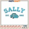 Sally est 2002 embroidery, car cartoon cartoon embroidery 1 Sally est 2002 embroidery, car cartoon cartoon embroidery