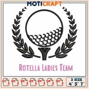 Rotella lady embroidery, pasquale rotella​​​​​​​​​ embroidery