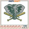 Oakland athletics sleeve embroidery, oakland athletics games​​​ embroidery