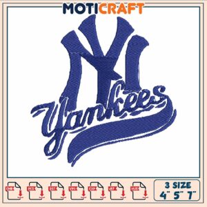 Ny yankees logo embroidery, new york yankees​ embroidery