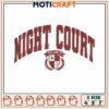 Night court embroidery, cast of night court​​ embroidery