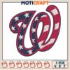 National wst logo embroidery, washington nationals embroidery 1 National wst logo embroidery, washington nationals embroidery