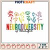 Neurodiversity flowers embroidery, neurodiversity definition embroidery 2 Neurodiversity flowers embroidery, neurodiversity definition embroidery