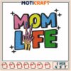 Mom life colour decoration embroidery, mom life embroidery 2 Mom life colour decoration embroidery, mom life embroidery
