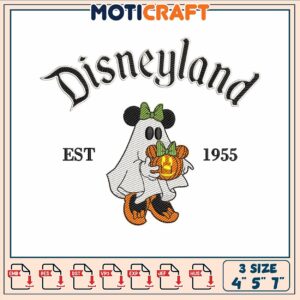 Minnie mouse est pumpkin embroidery, minnie mouse crocs​ ​embroidery
