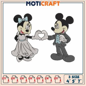 Mickey minnie marry embroidery Mickey minnie marry embroidery