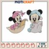 Mickey minnie baby embroidery, minnie and mickey​ embroidery