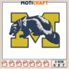 Michigan wolve logo embroidery, michigan wolverines baseball cap embroidery 1 Michigan wolve logo embroidery, michigan wolverines baseball cap embroidery