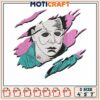 Michael myer art colour embroidery, michael myers images​ ​embroidery