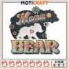 Mama bear design embroidery, disney gummi bears​ embroidery