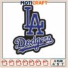 Los angeles dodgers logo embroidery, dodgers baseball​​​ embroidery