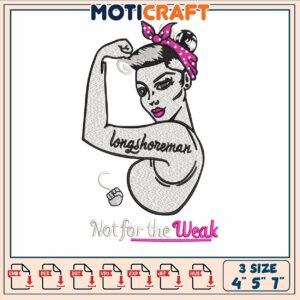 Lady not for the weak embroidery, cast of funny woman​ embroidery