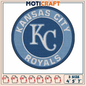 Ks royals embroidery, kansas city royals standings​​ embroidery
