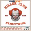 Killer pennywise embroidery, pennywise costume embroidery 2 Killer pennywise embroidery, pennywise costume embroidery