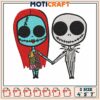 Jack and sally embroidery, sally slater doll embroidery 1 Jack and sally embroidery, sally slater doll embroidery