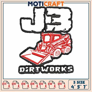 J3 dirtwork embroidery, dirtworks pottery​​ embroidery
